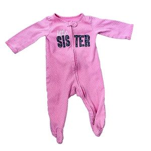 9 month Carter’s ‘little sister’ sleeper